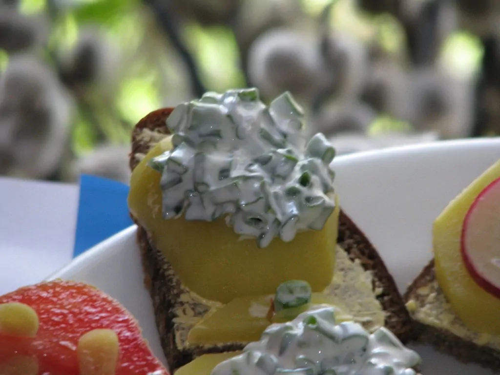 Kartupeļu sviestmaizes