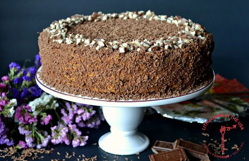 Chocotorta – nekeptas šokoladinių sausainių ir karamelės tortas Chocotorta – nekeptas šokoladinių sausainių ir karamelės tortas