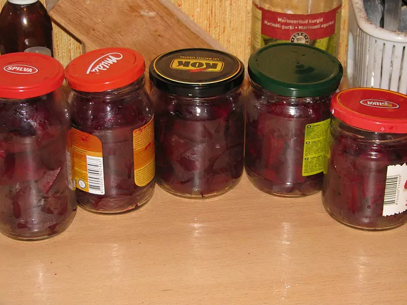 Marinētas bietes ziemai