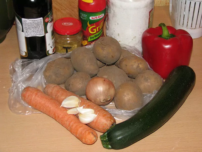 Cepti dārzeņi cepeškrāsnī