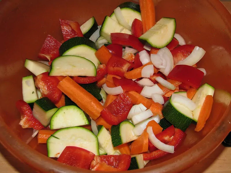 Cepti dārzeņi cepeškrāsnī