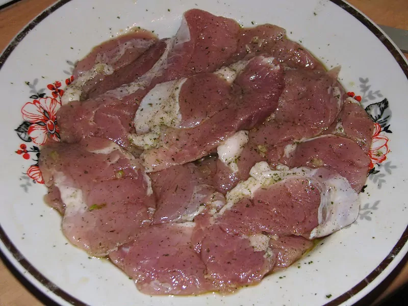 Cepta cūkas fileja uz pannas Cepta cūkas fileja uz pannas