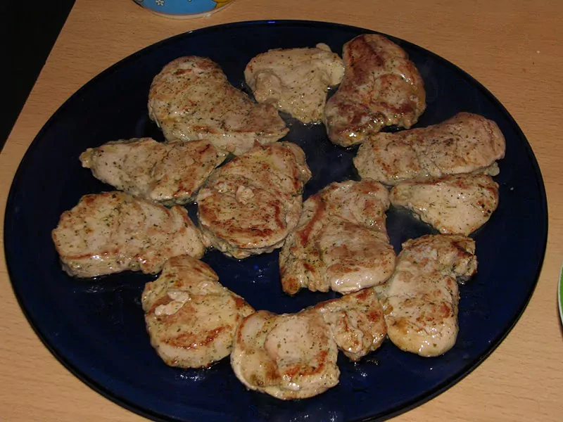 Cepta cūkas fileja uz pannas Cepta cūkas fileja uz pannas