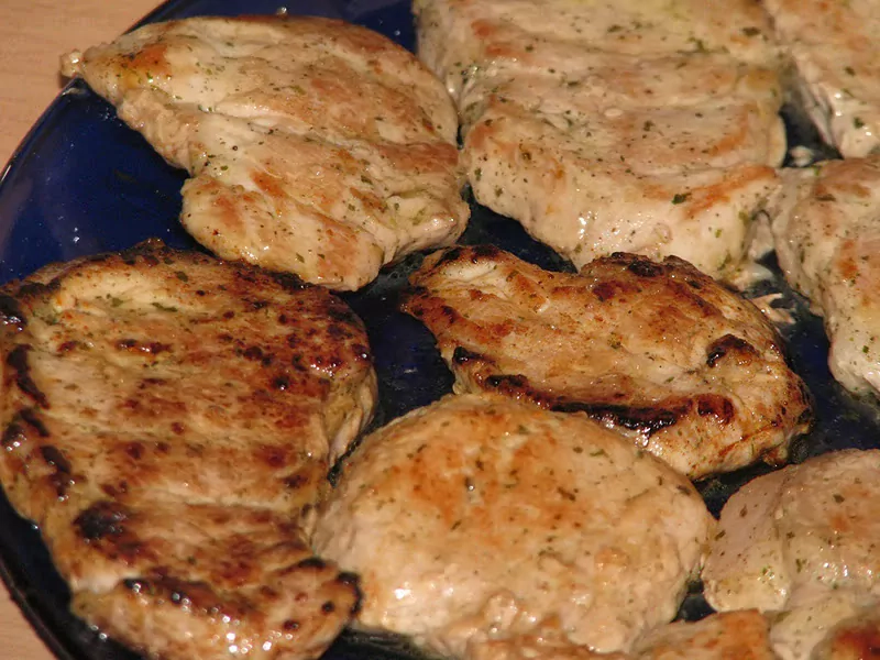 Cepta cūkas fileja uz pannas Cepta cūkas fileja uz pannas