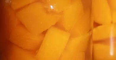 Konservuoti moliūgo gabalėliai (tinka ir cukinijos)