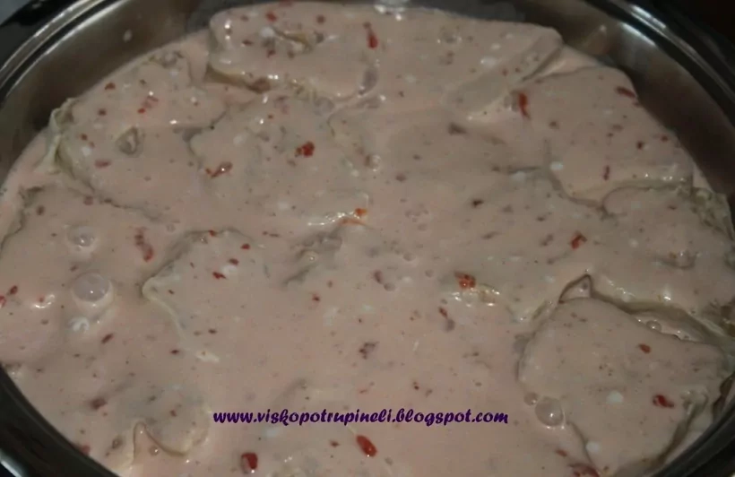 Lavašo suktinukai su malta mėsa keptuvėje (arba tinginių koldūnai)