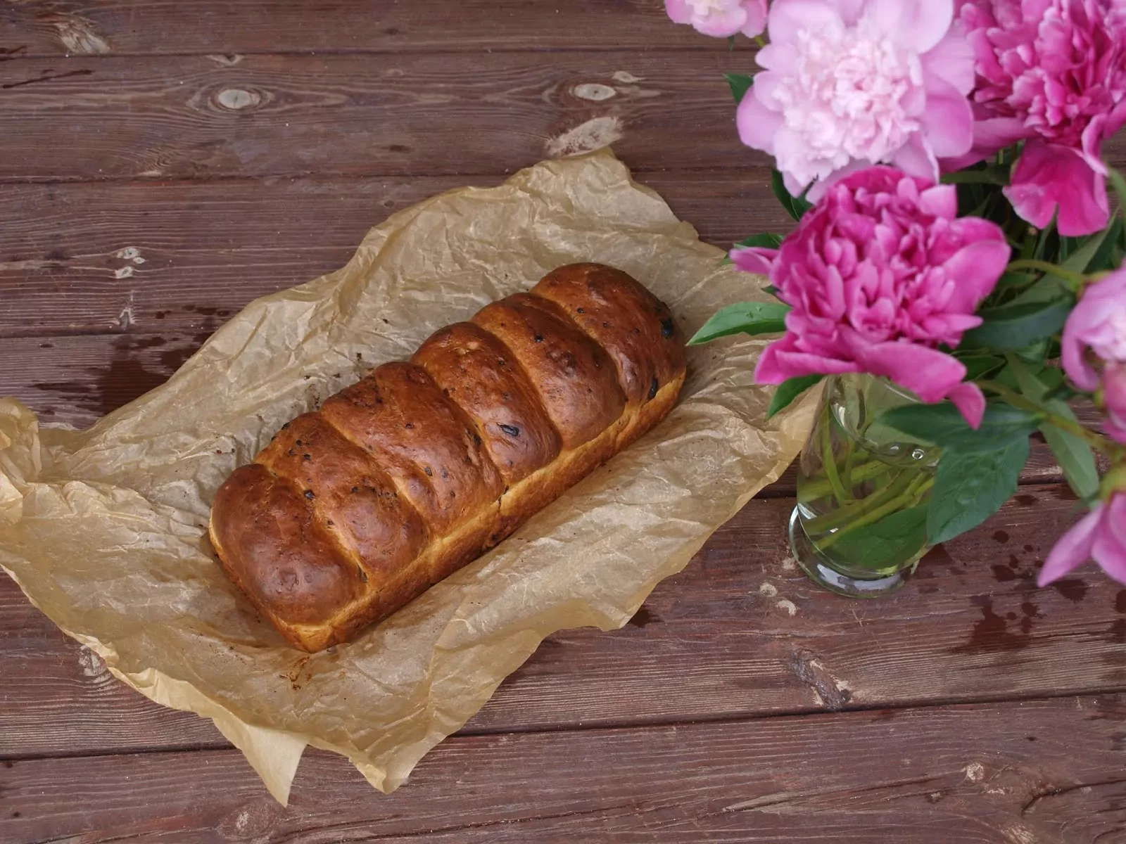 Brijošė su šokoladu ir apelsinais