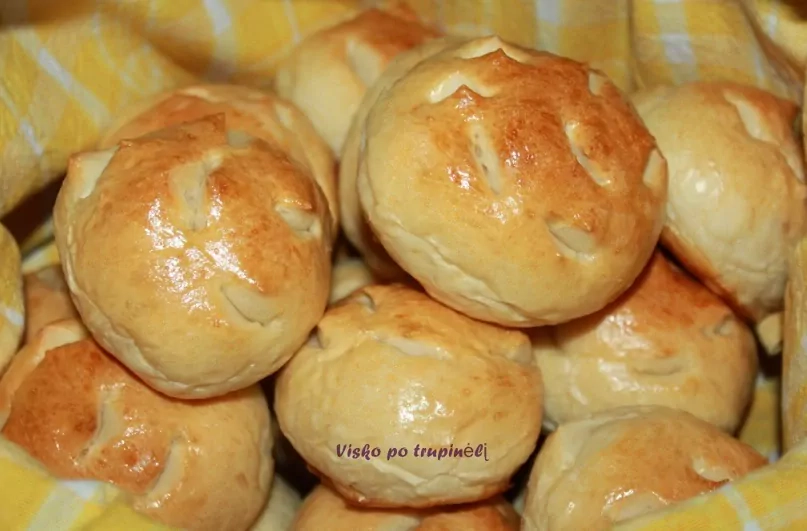 Pusryčių bandelės "Mini batoniukai" - labai patinka vaikams!