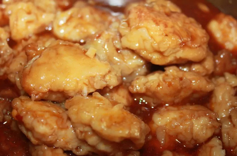 Vištiena arba kiauliena mandžiūriškai