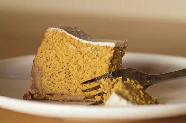 Pumpkin Cheesecake - Amerikanischer Kürbis-Käsekuchen