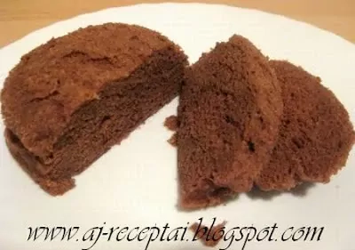 Bolo de caneca - pyragėlis per 3 minutes!