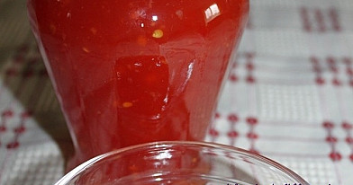 Pomidorų džemas su čili pipiriukais