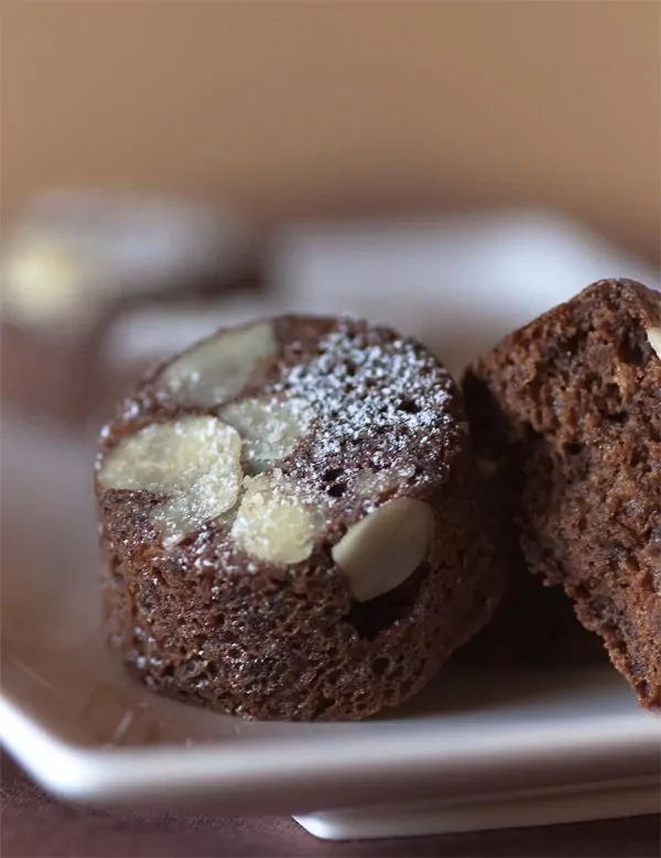 Mini gâteaux au chocolat de Nancy - Himmliche Mini Schokoladentörtchen