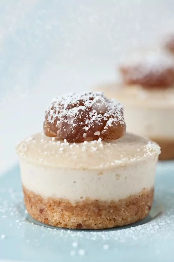 Mini Maronen-Cheesecakes - Cheesecake à la crème de marrons