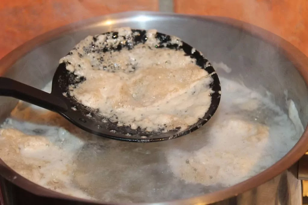 Ziedkāposta un puravu biezzupa