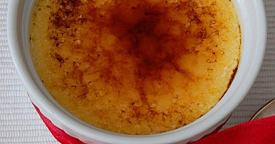 Klasikinis degintas kremas (desertas) - Crème brûlée