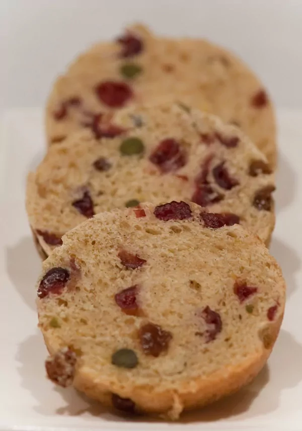 Mini Panettone mit Cranberries und Pistazien zum 3. Advent