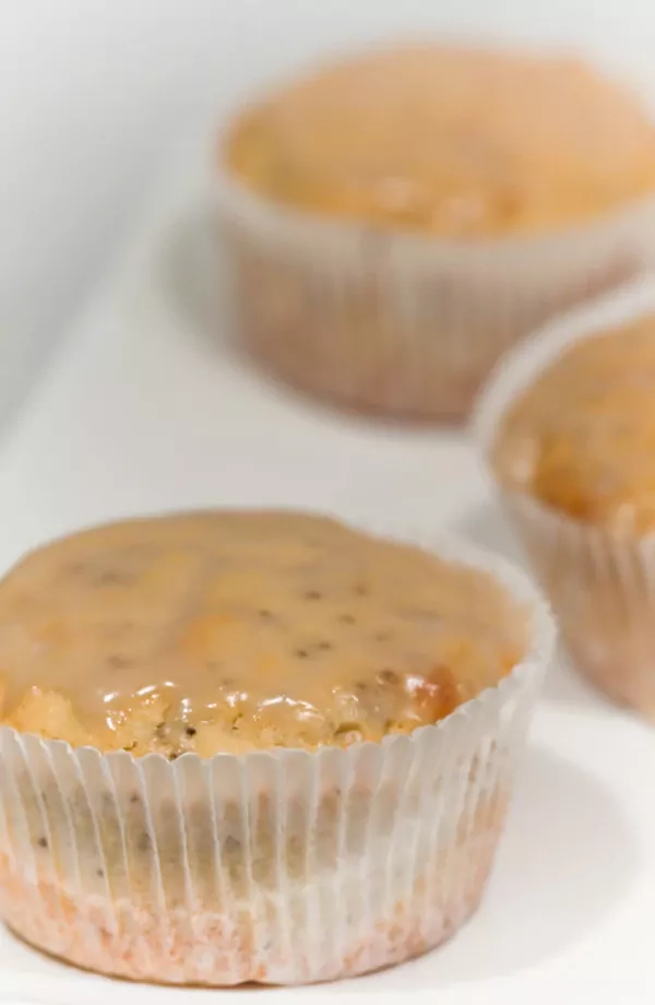 Zitronen Mohn Muffins – Lemon Poppy Seed Muffins