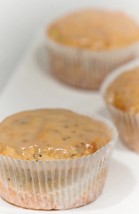 Zitronen Mohn Muffins – Lemon Poppy Seed Muffins