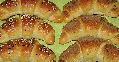 Mieliniai rageliai "Kifle" pagal Iną