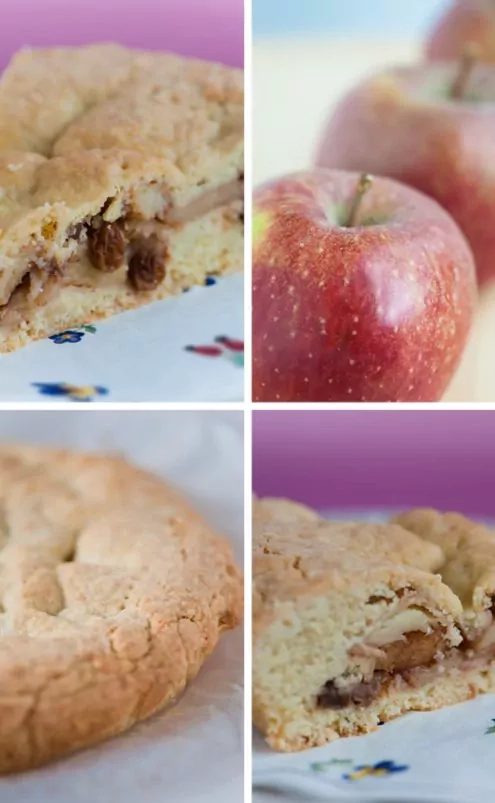 Mummentaart - Gedeckter Apfelkuchen Luxemburger Art.