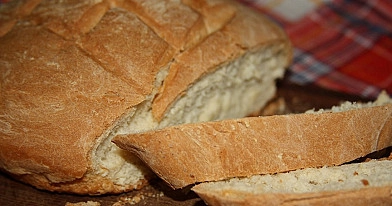 Labai skani naminė balta duona