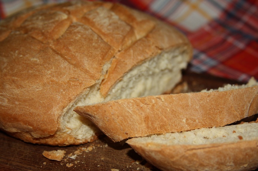 Labai skani naminė balta duona