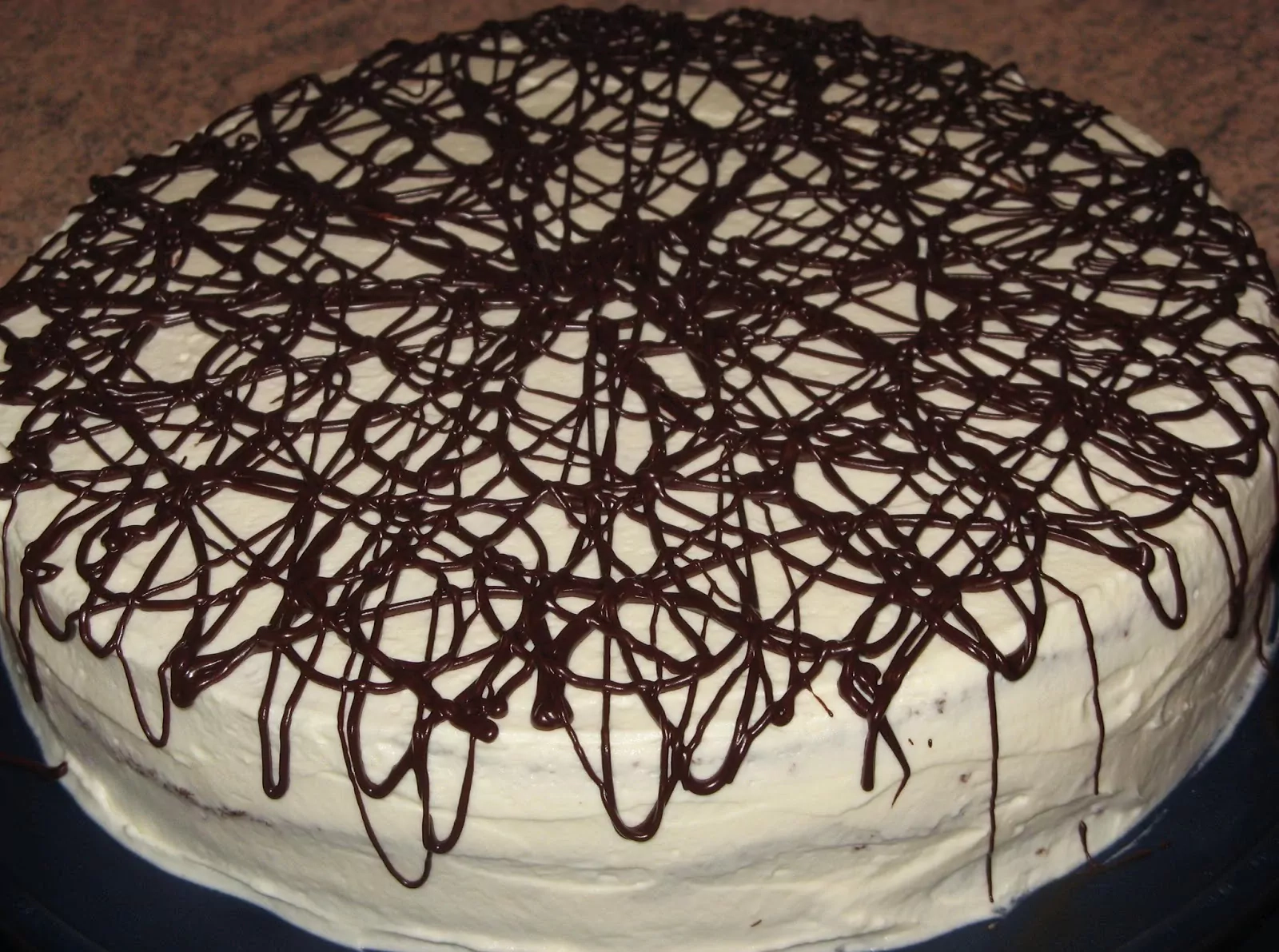 Kakavinis tortas "Juoda - balta"