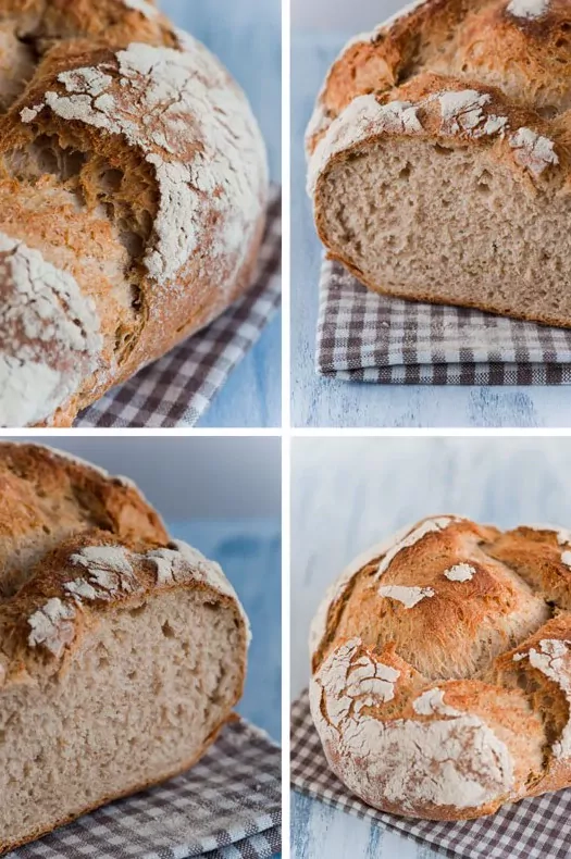 Rustikales Kartoffelbrot