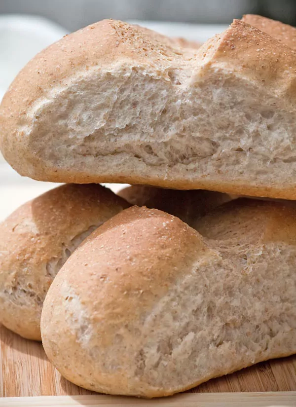 Tessinerli – Tessinerbrot (Weißbrot mit Vorteig)