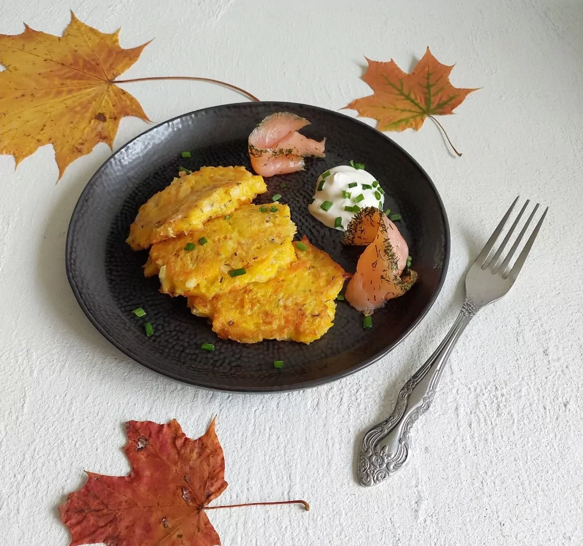 Moliūgų blynai su sūriu