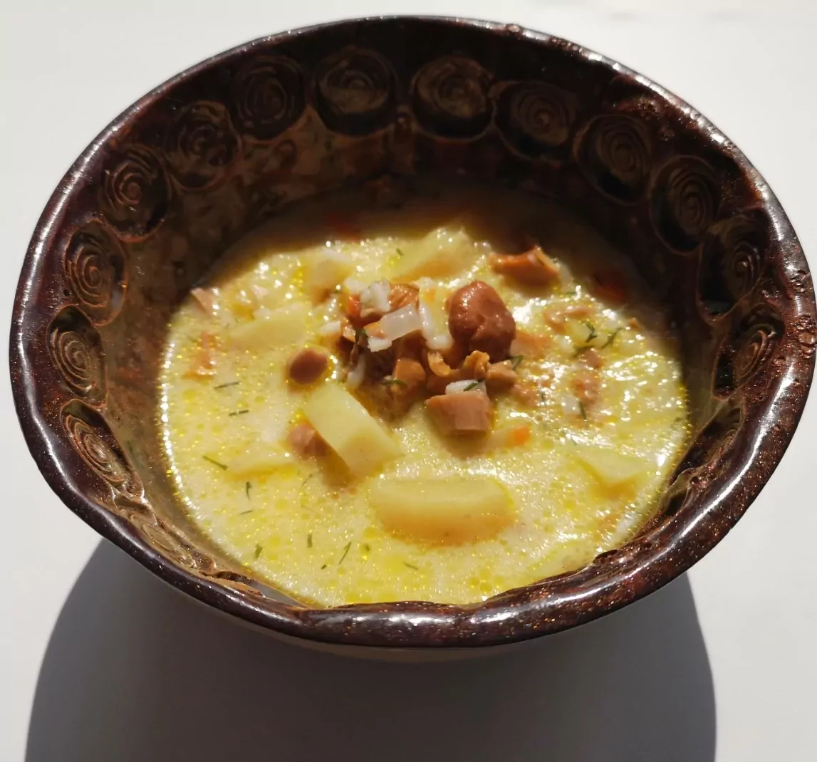 Paprasta ir skani voveraičių sriuba su ryžiais