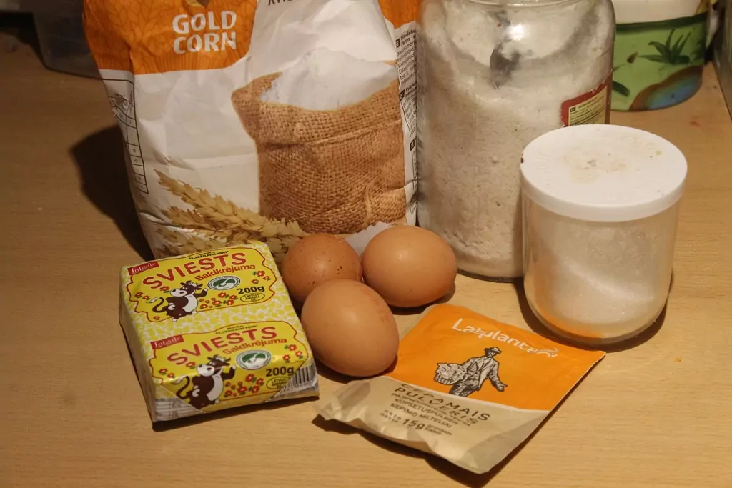 Sāļā smilšu mīkla groziņiem