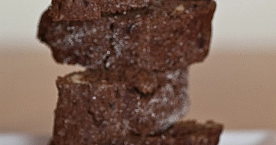 Schokoladen-Biscotti mit Oliven