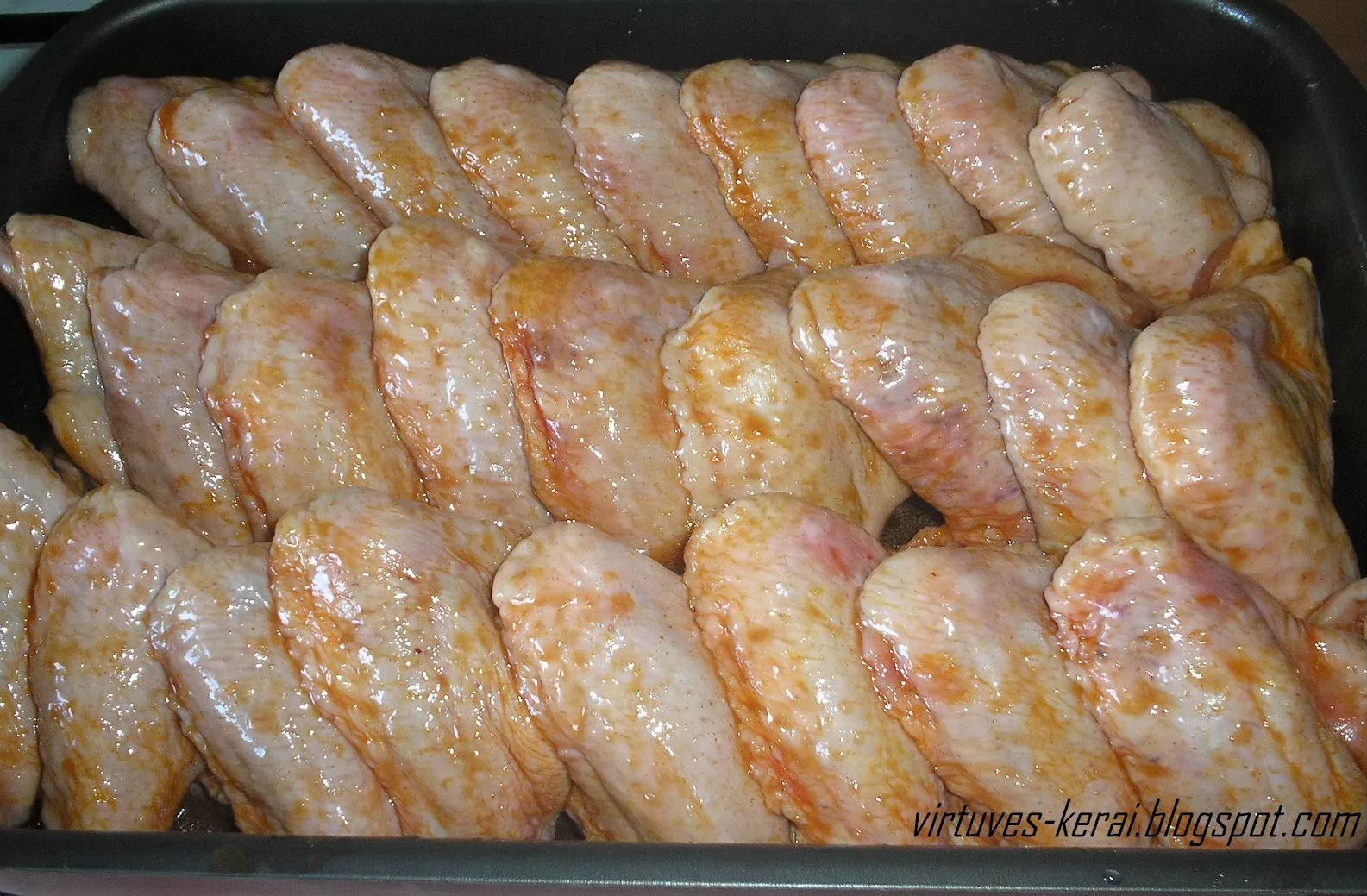 Vištų sparneliai su čili ir medumi - nuostabus receptas iš vos 6 ingredientų!