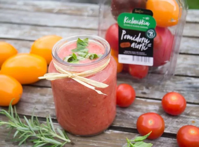 Sveikiausias pomidorų padažas žiemai (pagaminsite per 5 minutes)