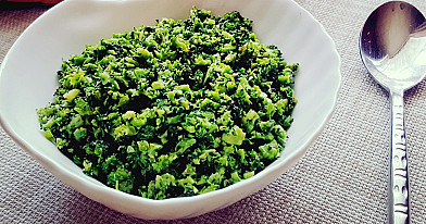 Brokolių "ryžiai" - fantastiškai skanus ir sveikas garnyras!