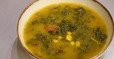 Калду верде (Caldo verde) — португальский суп из капусты