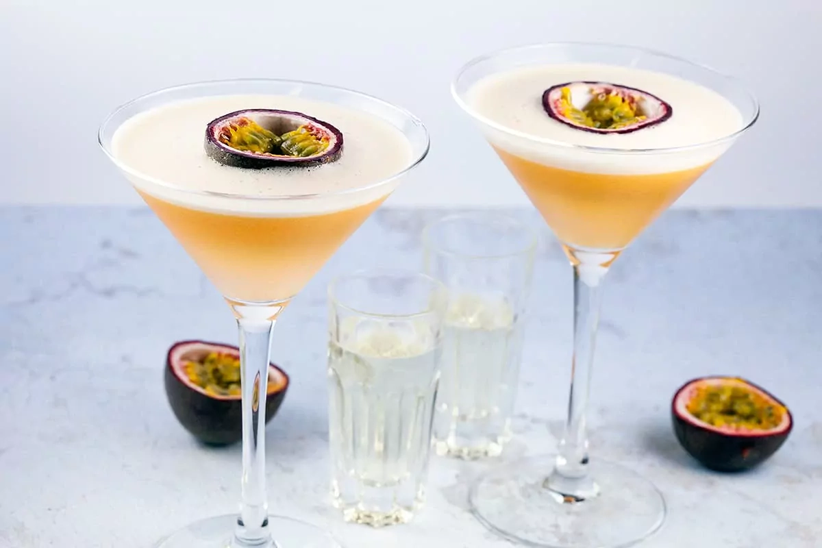 Pornostar Martini Cocktail