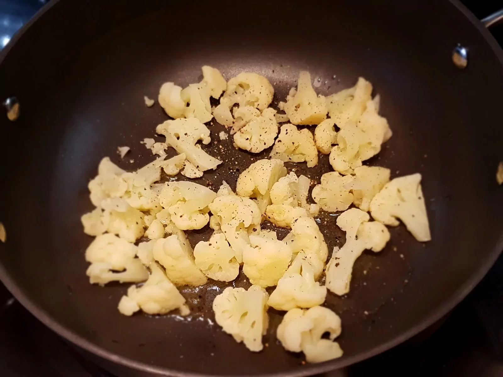 Gnocchi with Cauliflower in a Blue Cheese Cream Sauce