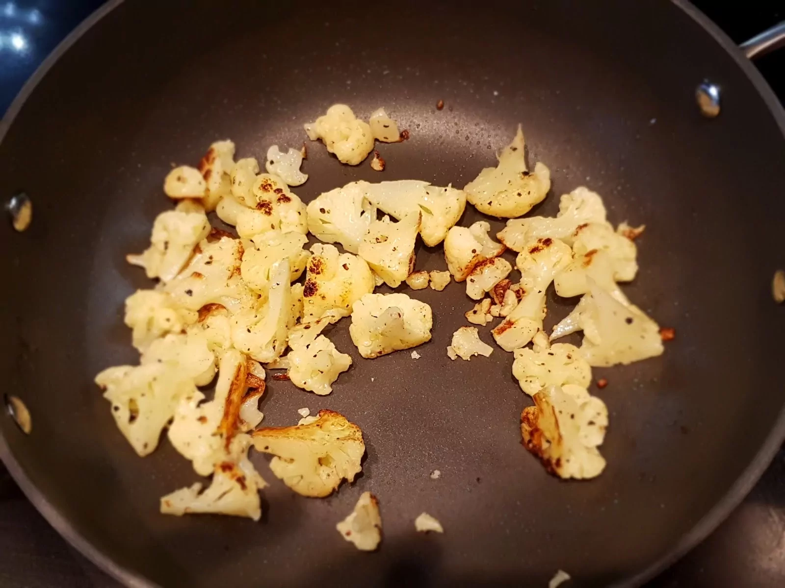 Gnocchi with Cauliflower in a Blue Cheese Cream Sauce