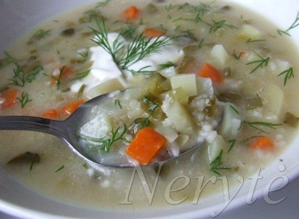 Agurkinė sriuba | Receptas