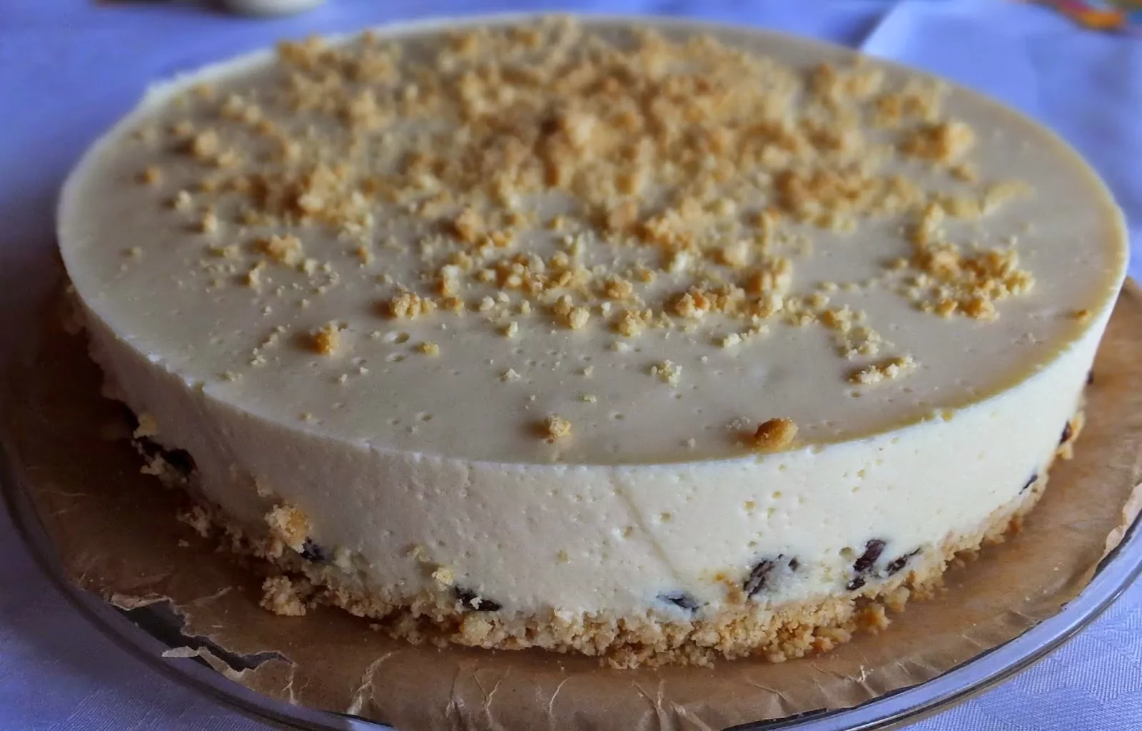 Varškės ir slyvų tortas pagal Beatą