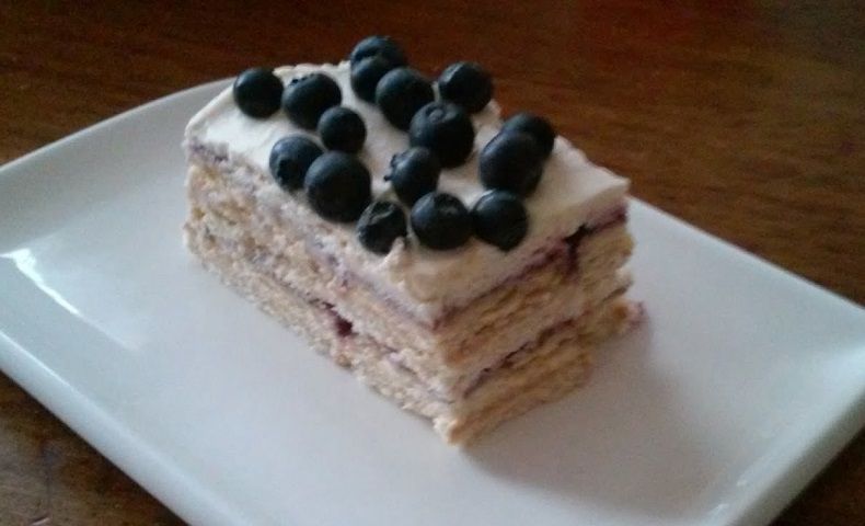 Greitas sausainių tortas