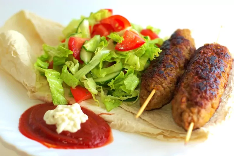 Skanus turkiškas kebabas