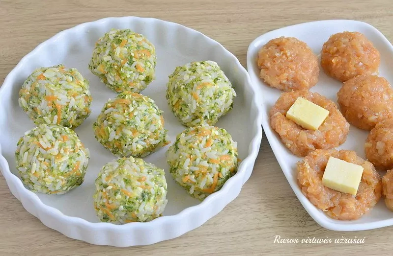 Cukinijų ir ryžių apkepas su mėsos kukuliais - valgantieji nesuprato, kaip čia viskas pagaminta!