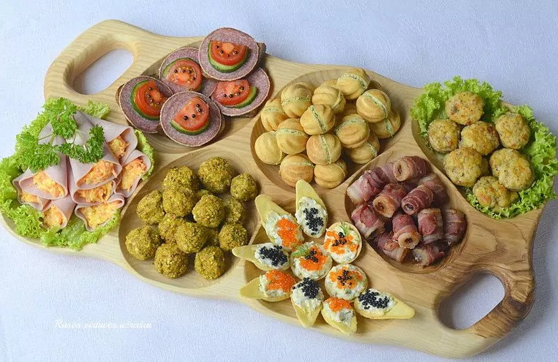 Užkanda: Pikantiški šaukšteliai ir krepšeliai su ikrais - gimtadienio ar kitai šventei!