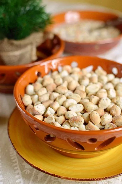 Kūčiukai su aguonų pienu - aguonpieniu