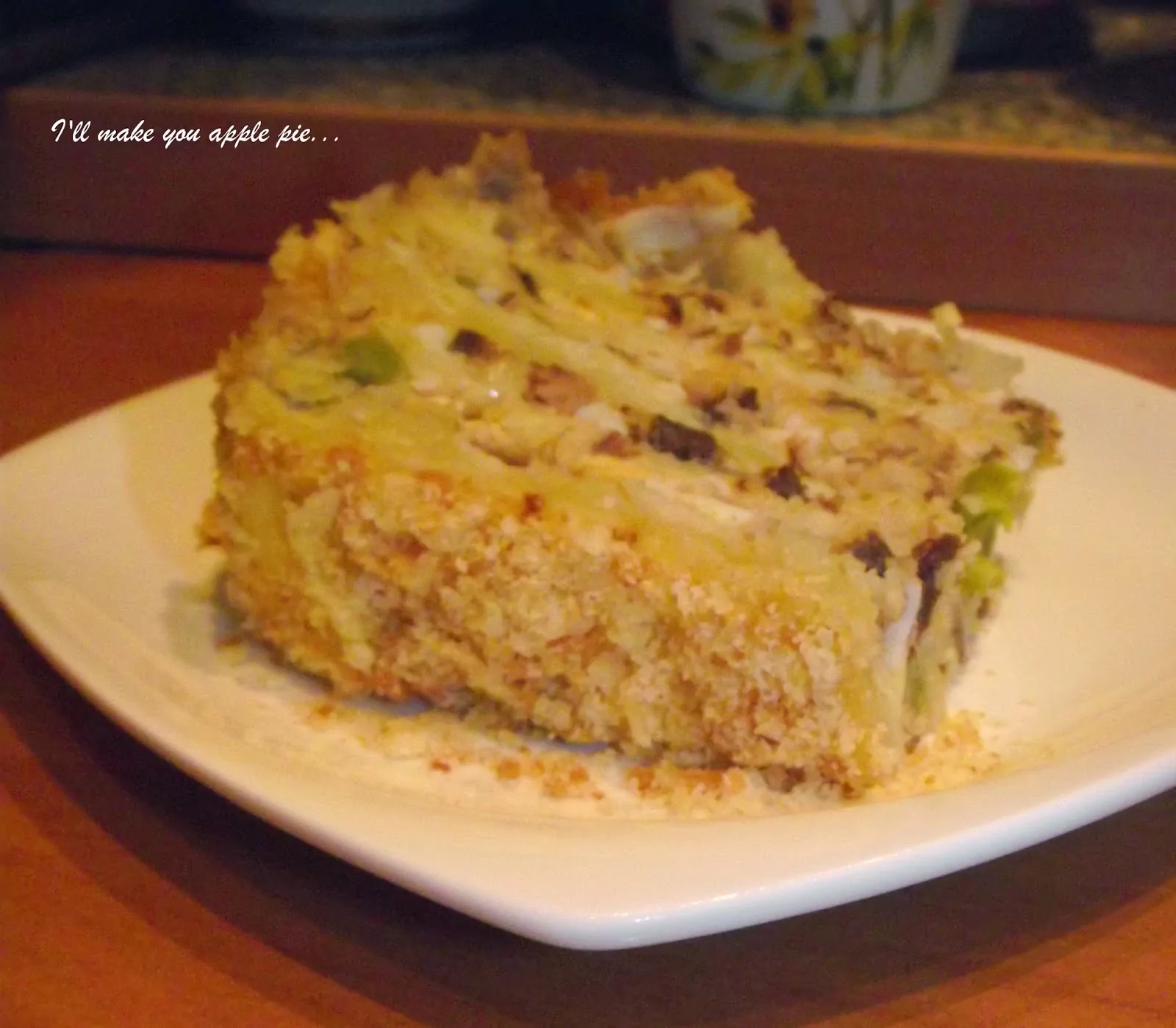 Tuno tortas - užkandis su napoleono lakštais