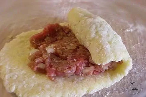 Bulvių suktinukai su mėsa - faršu